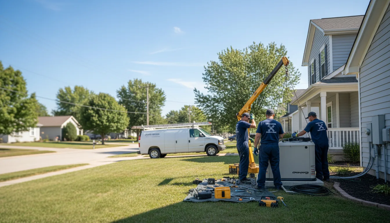 Generator Installation in Huntertown, IN near me